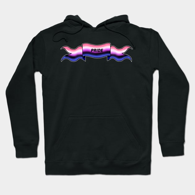 genderfluid pride banner Hoodie by TOASTYWAFFL3Z